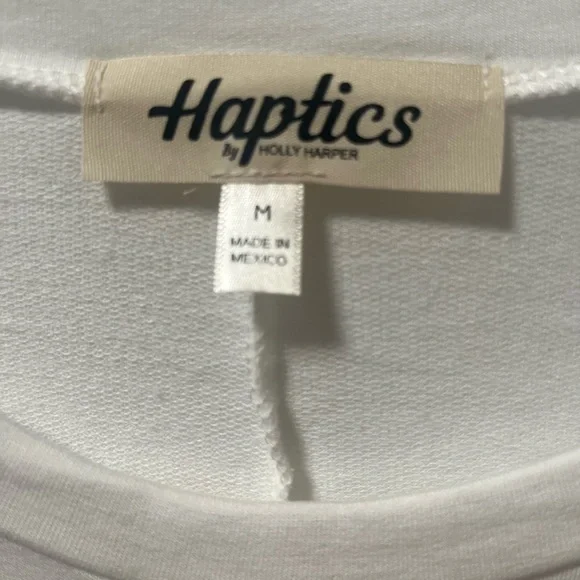 New Ivory Mint Coral Puff Bubble Multi Color Short Sleeve Top Sizes S, M, L - Picture 5 of 6